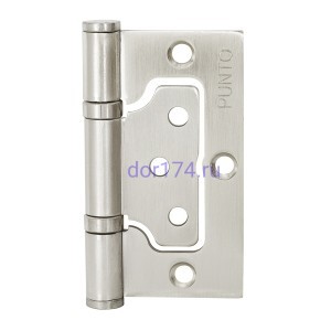 Петля универсальная Punto (Пунто) без врезки 200-2B 75x2,5 PN (мат. никель)