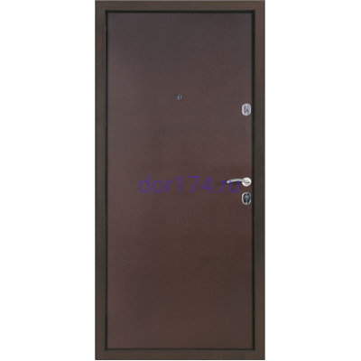 Входная металлическая дверь Бульдорс, MASS 70 Steel (Steel-12), металл / металл