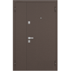Входная металлическая дверь Бульдорс, MEGA STEEL (steel 13D), металл / металл