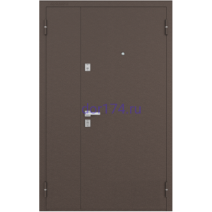 Входная металлическая дверь Бульдорс, MEGA STEEL (steel 13D), металл / металл