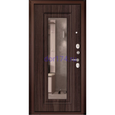 Входная металлическая дверь ДК Гарант-1 Зеркало Венге
