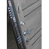 Входная металлическая дверь Чикаго Царга 10,5 см. Дуб Шале Графит
