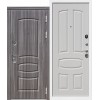 Входная металлическая дверь ГРАНАДА 12 см. Венге тобакко / Белый ясень