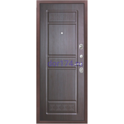 Входная металлическая дверь Троя 10 см. Антик Венге