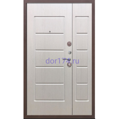 Входная металлическая дверь Гарда (Garda) 7,5 см. 1200, Белый ясень