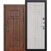 Входная металлическая дверь ISOTERMA 13 см. МДФ/МДФ Винорит, Сосна белая