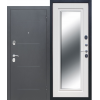 Входная металлическая дверь Гарда (Garda) 7,5 см. Серебро, Зеркало Фацет, Белый ясень