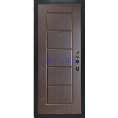 Входная металлическая дверь SM90 Ника, Венге