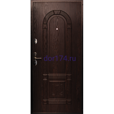 Входная металлическая дверь Страж 3К, 3D, Венге